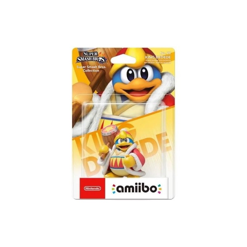 Figurine Amiibo - Roi Dadidou N°28 - Collection Super Smash Bros.