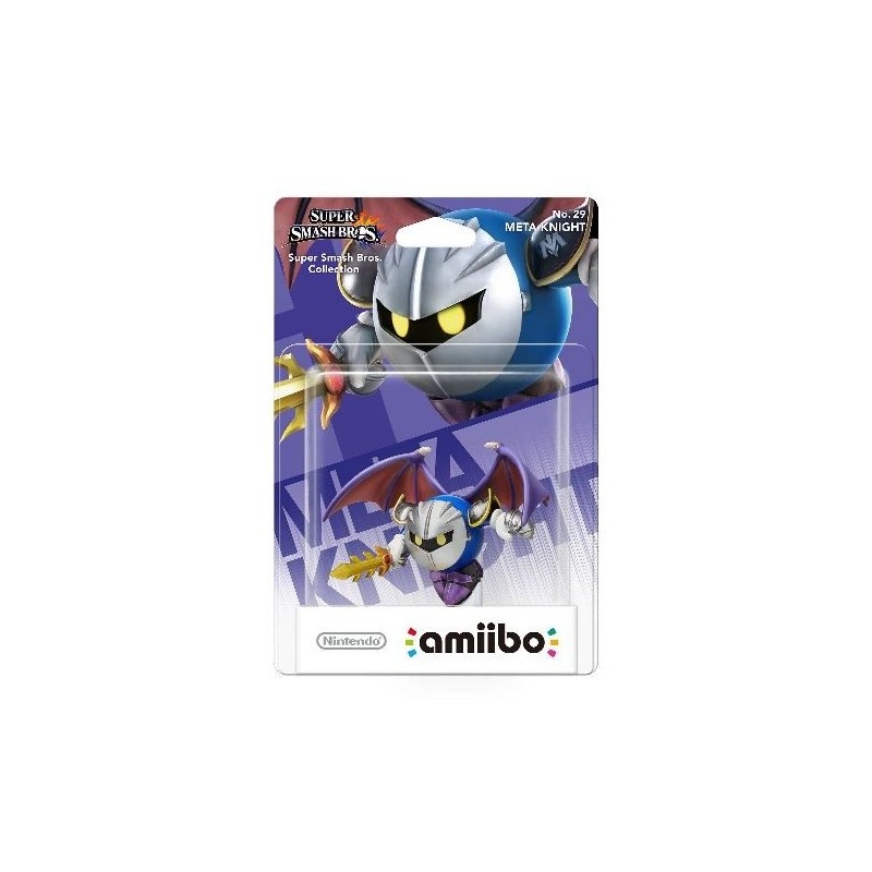 Figurine Amiibo N° 29 - Super Smash Bros - Meta Knight