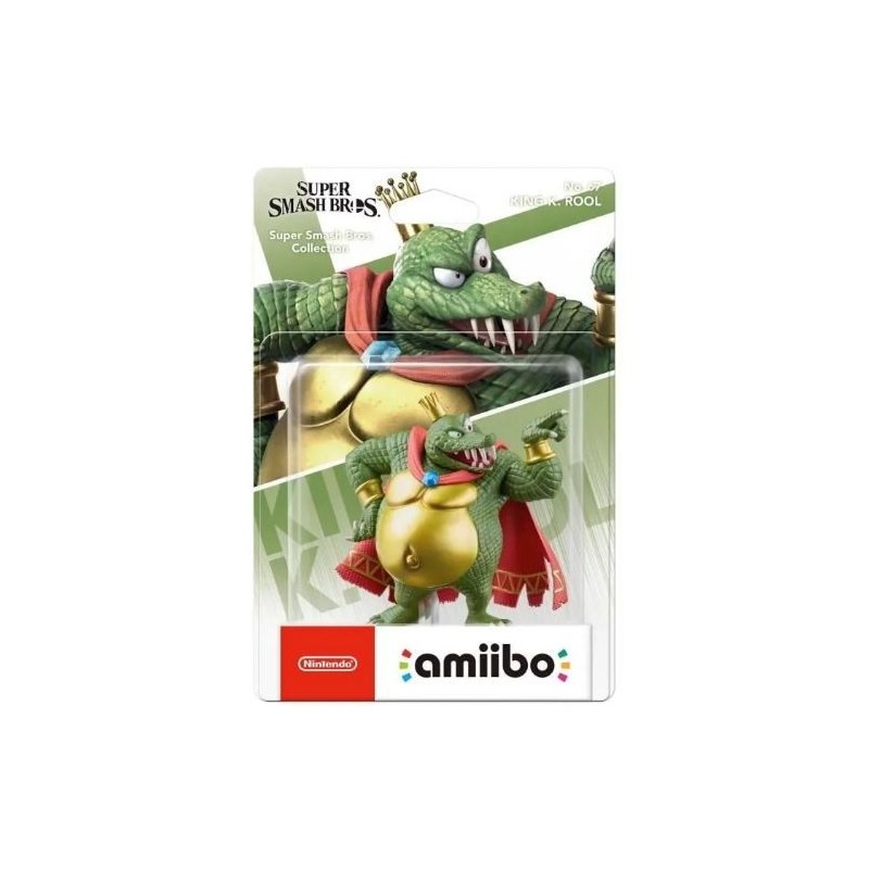 Figurine Amiibo N° 67 - Collection Super Smash Bros - King K. Rool