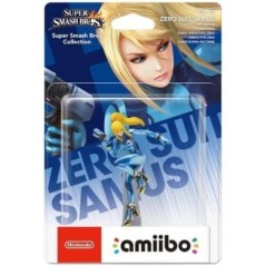 Figurine Amiibo N° 40 - Collection Super Smash Bros - Zero Suit Samus