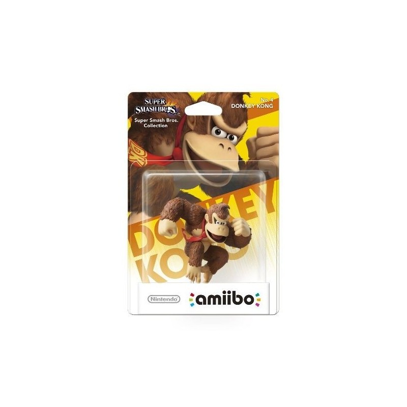 Figurine Amiibo N° 4 - Collection Super Smash Bros - Donkey Kong