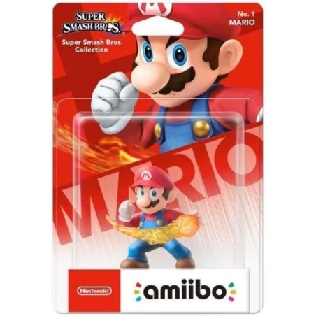Figurine Amiibo N° 1 - Collection Super Smash Bros - Mario