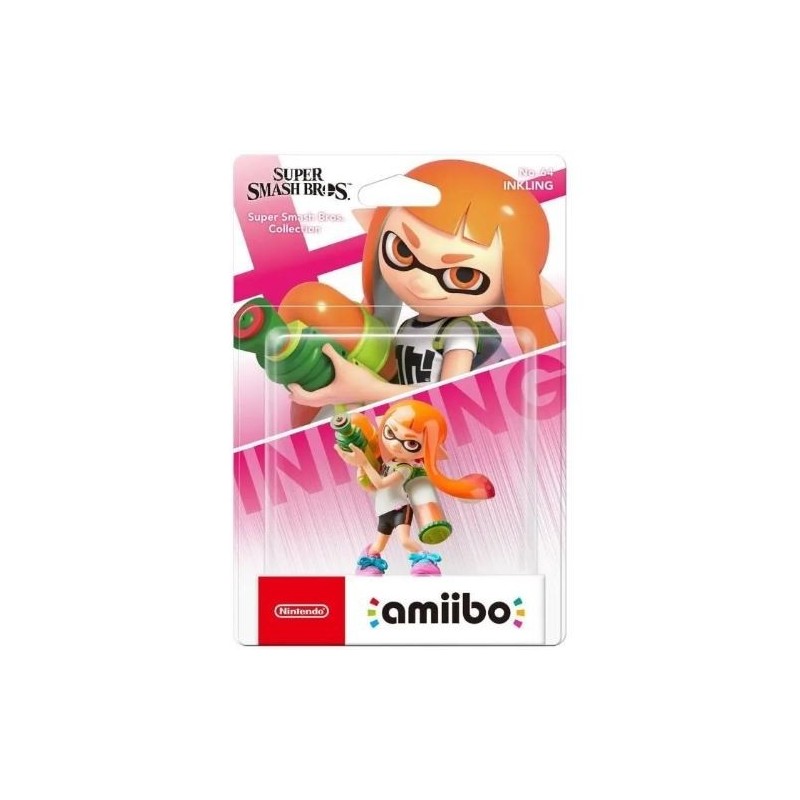 Figurine Amiibo N° 64 - Collection Super Smash Bros - Inkling