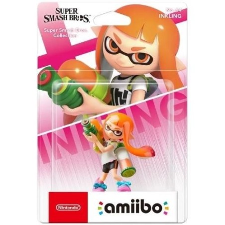 Figurine Amiibo N° 64 - Collection Super Smash Bros - Inkling