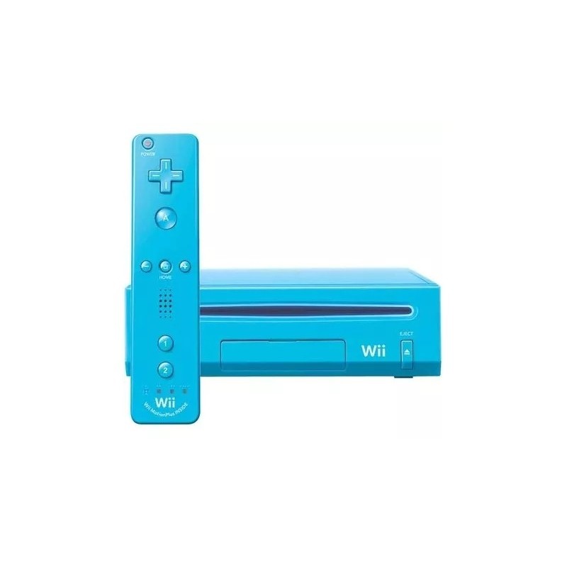 Console NINTENDO Wii Bleu + 1 manette 