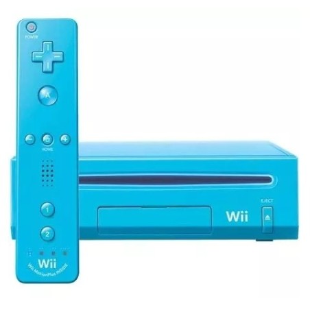 Console NINTENDO Wii Bleu + 1 manette 