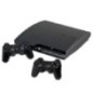 Console SONY PS3 Slim Noir 120 Go + 2 manettes