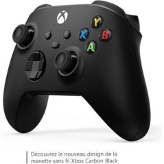 Xbox Manette sans Fil - Carbon Black
