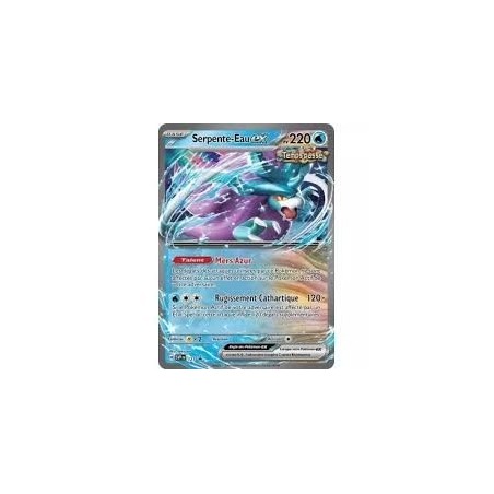 Carte pokémon Serpente eau 127