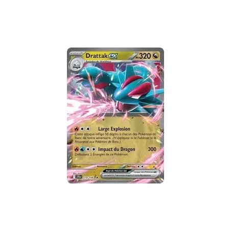 Carte pokémon Drattak 114/159