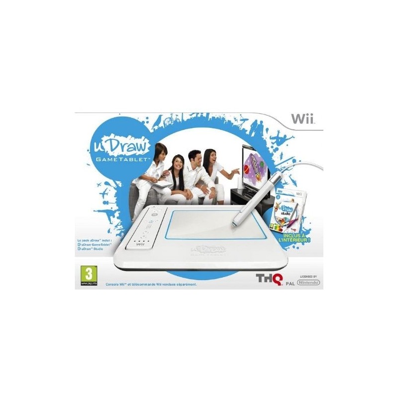 uDraw Studio + Tablette