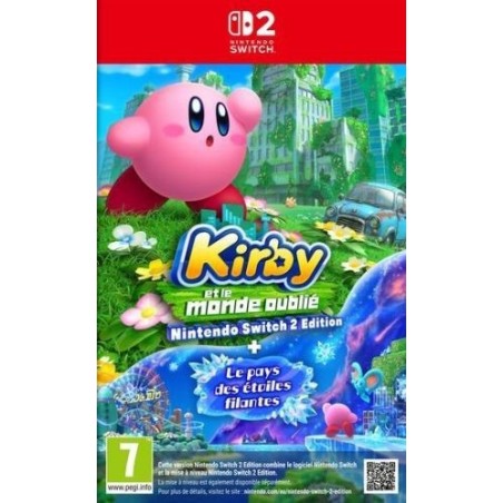Kirby Et Le Monde Oublié Nintendo Switch 2 Edition + le Pays Des étoiles Filantes