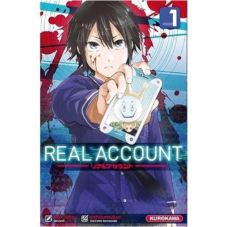 Real account - Tome 1 (Manga)