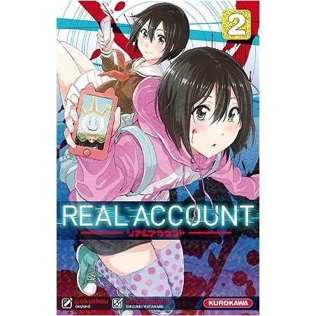 Real account - Tome 2 (Manga)