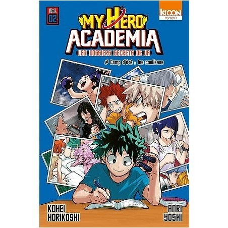 Roman My Hero Academia Les dossiers secrets de UA T02 (Poche)