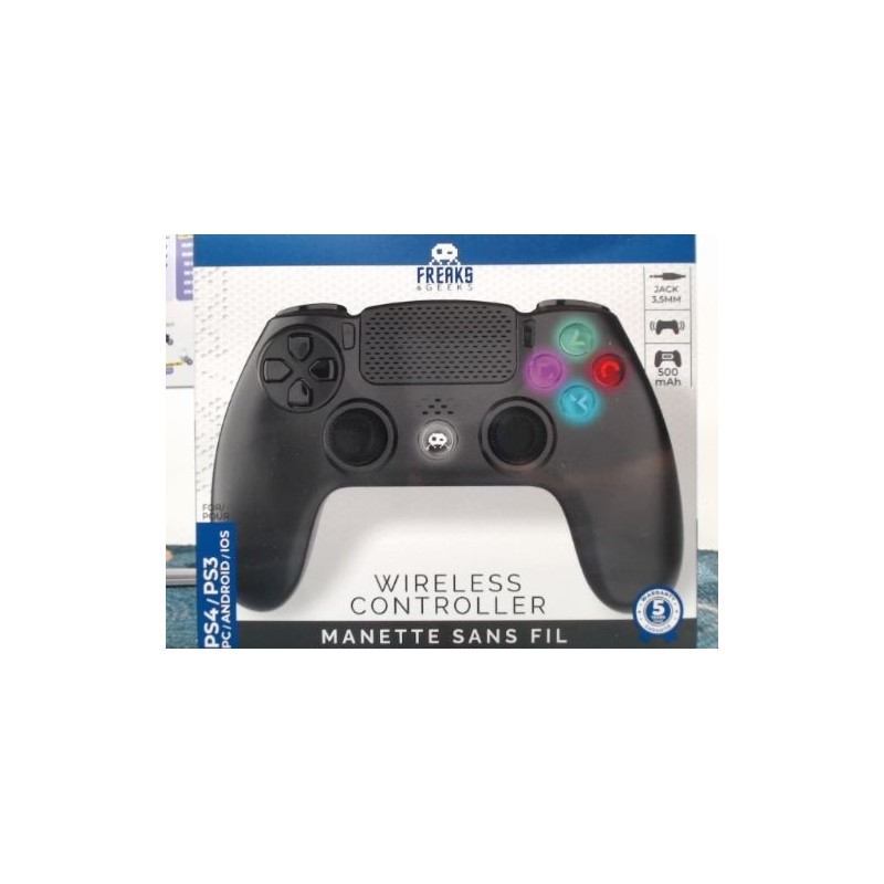 Manette Sans fil Noire PS4