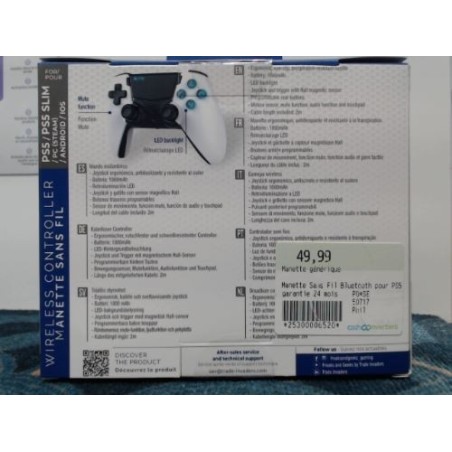 Manette sans fil Bluetooth PS5