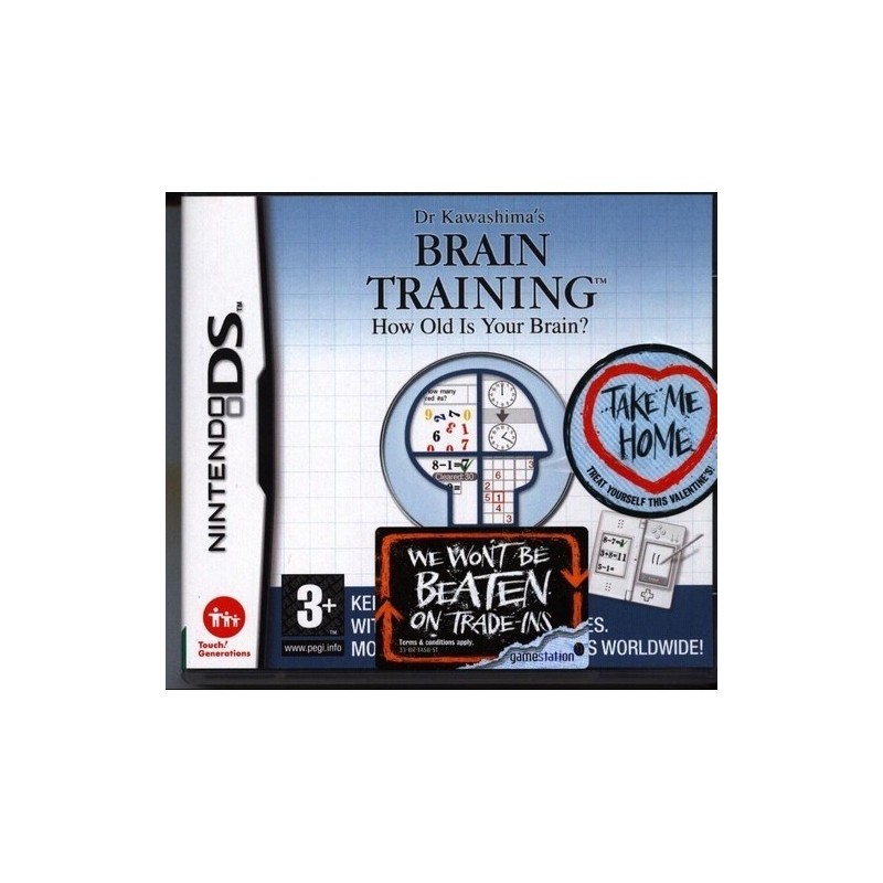 Dr Kawashima's Brain Training: How Old Is Your Brain DS