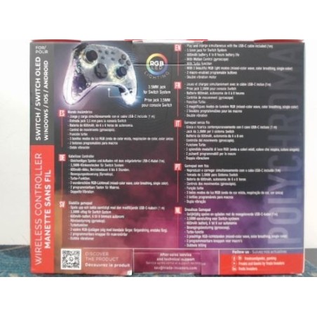 Manette Switch sans fil