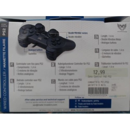 Manette Filaire PS2