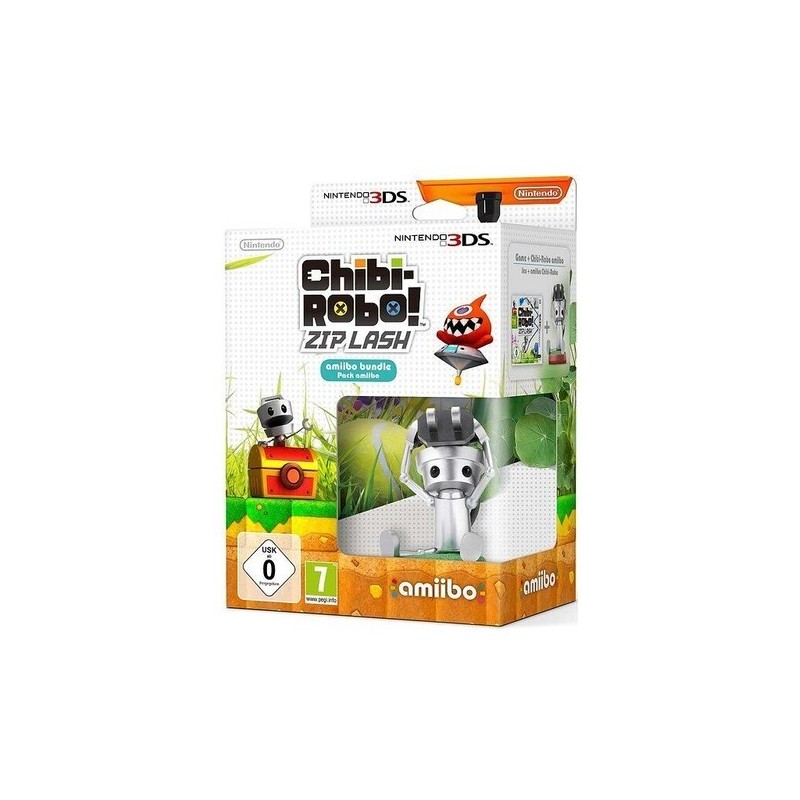 Chibi-Robot ! Zip Lash + Amiibo Chibi-Robot