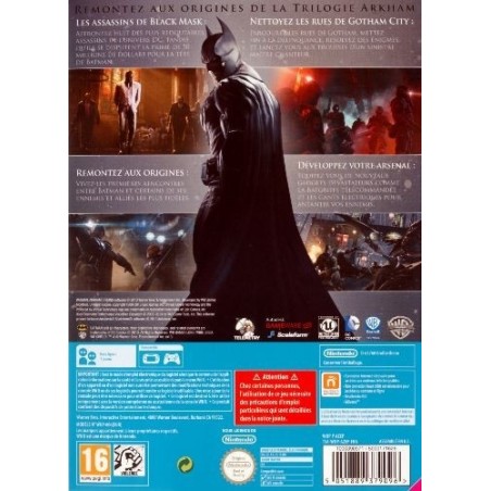 Batman Arkham Origins Wii U