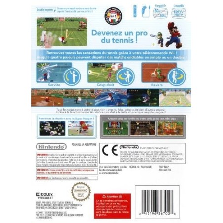 Mario Power Tennis Wii