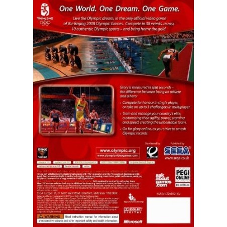 Beijing 2008 : Le Jeu Video Officiel des Jeux Olympiques