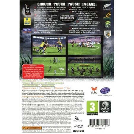 Jonah Lomu Rugby Challenge